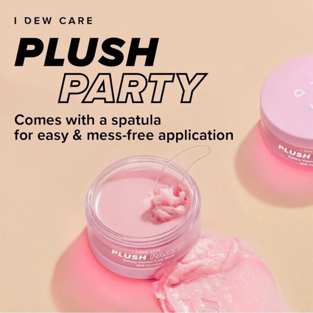 I Dew Care Plush Party Buttery Vitamin C Lip Mask .42oz